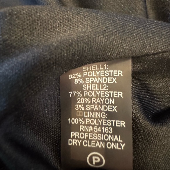 Calvin Klein Size 12 Women’s Black Grey Sleeveless Textured Knit Sheath Dress - Picture 6 of 9